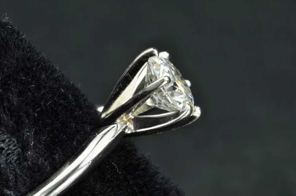 1.05 Carat Diamond Solitaire Engagement Ring - image 7
