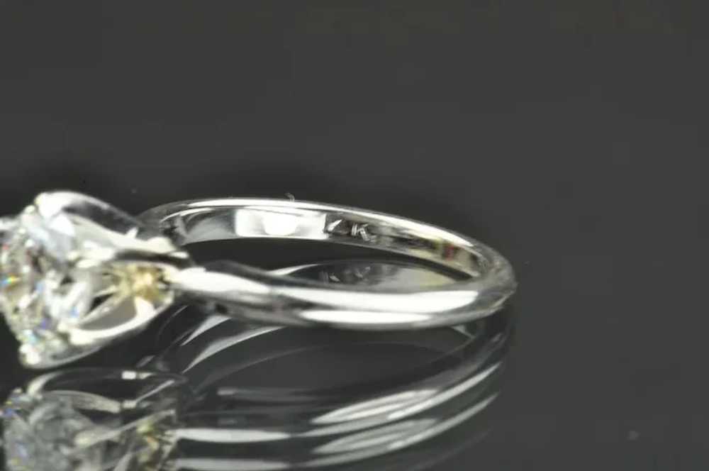 1.05 Carat Diamond Solitaire Engagement Ring - image 8