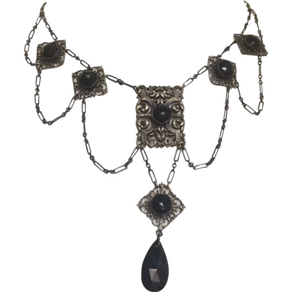 Elegant 1930's Czech Necklace - image 1