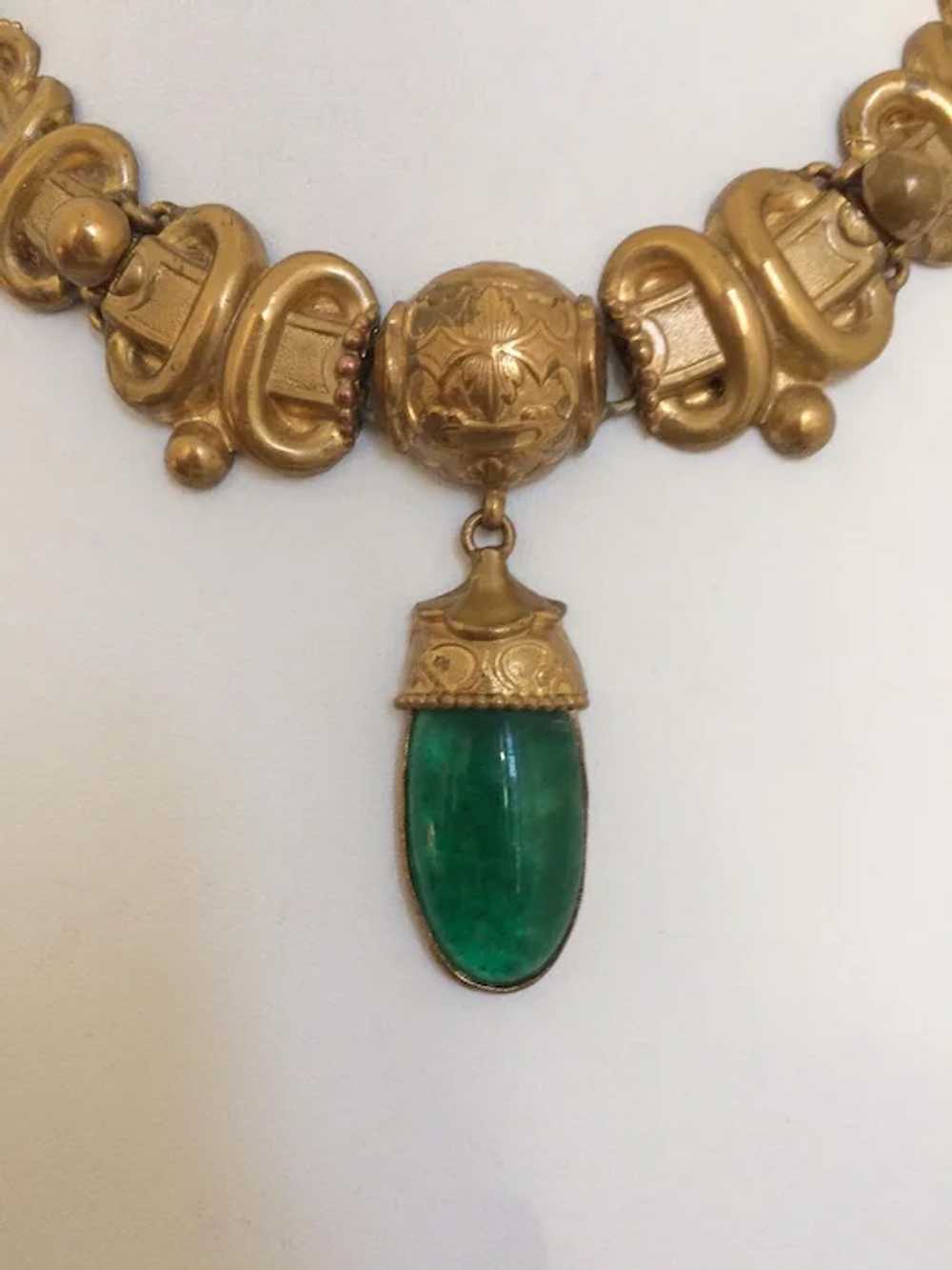 Victorian Paste Necklace - image 3