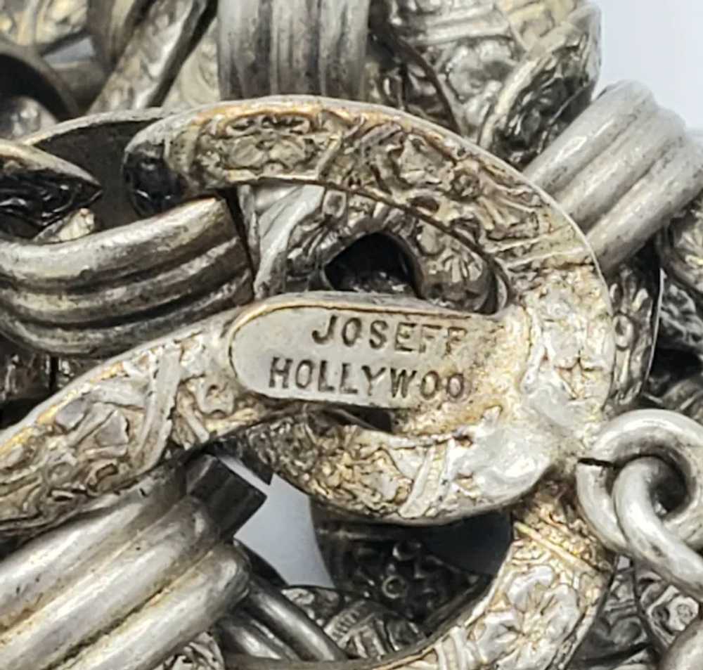 Ball Chain Tassel Pendant/Brooch on Joseff of Hol… - image 6