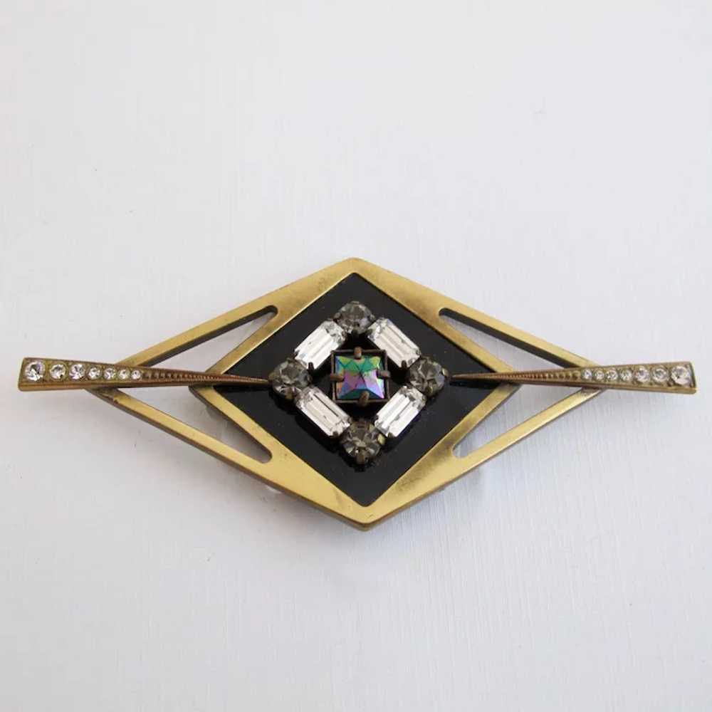 Vintage Il Gioiello Art Deco Brooch - image 7