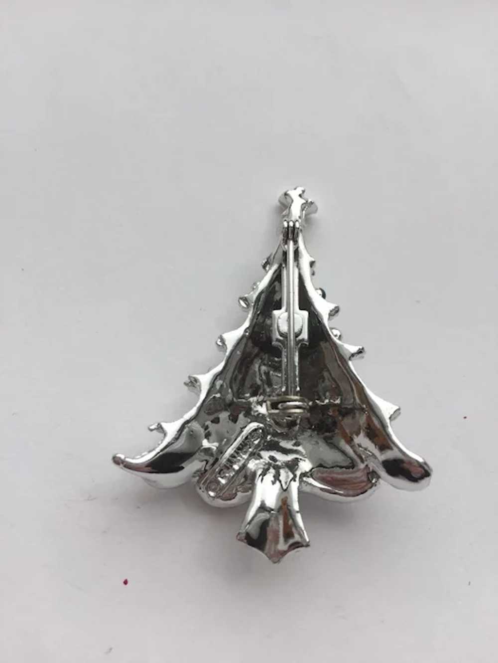 Vintage Signed *GERRY'S" Christmas Tree Pin - Boo… - image 2