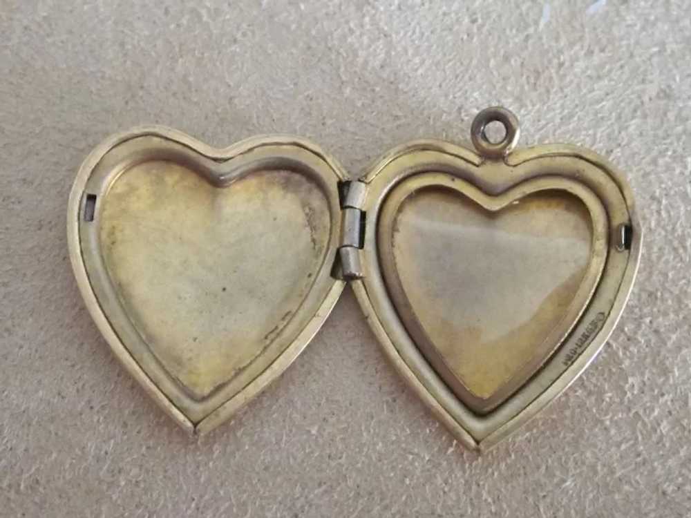 Vintage gold filled locket - image 2