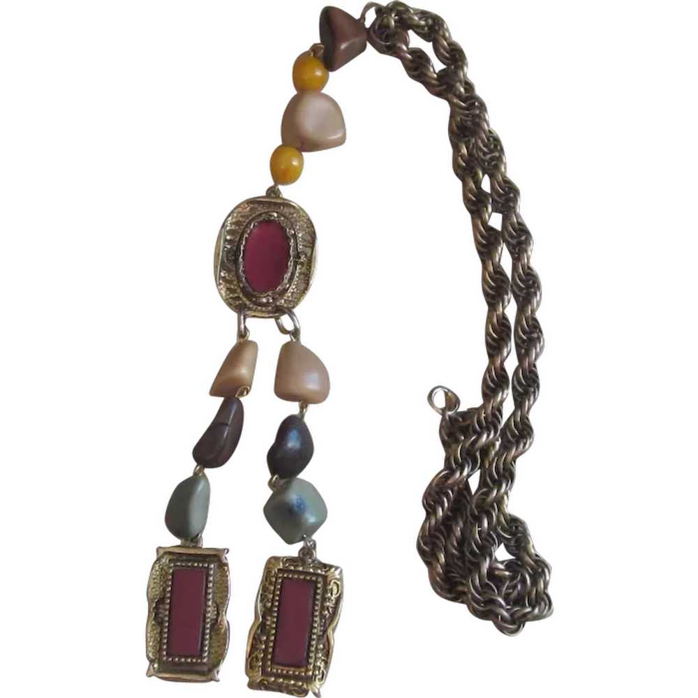 Selro Vintage Tassel Necklace - image 1