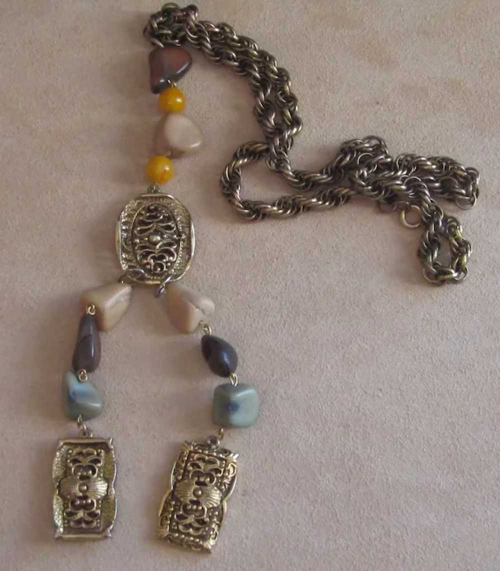 Selro Vintage Tassel Necklace - image 2