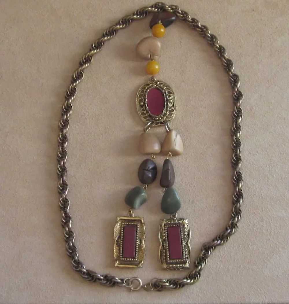 Selro Vintage Tassel Necklace - image 3
