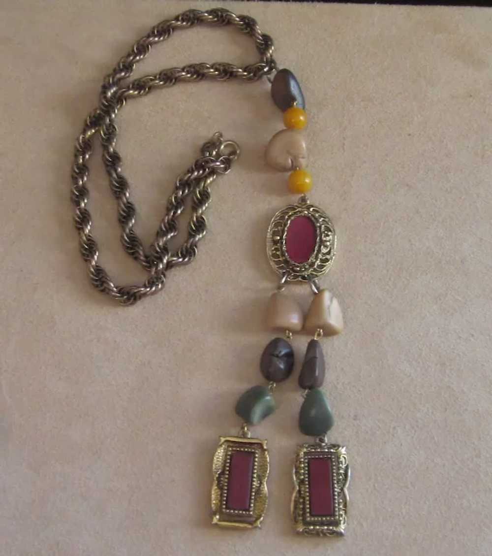 Selro Vintage Tassel Necklace - image 4