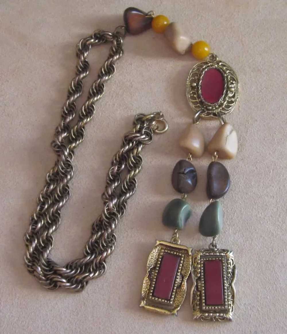 Selro Vintage Tassel Necklace - image 5
