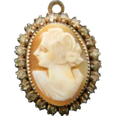 Signed sterling Cameo