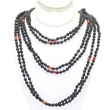 Jay King DTR black onyx Botswana outlet Agate beads 30 - 33