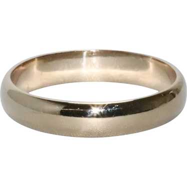 14 KT Yellow Gold Band Ring - image 1