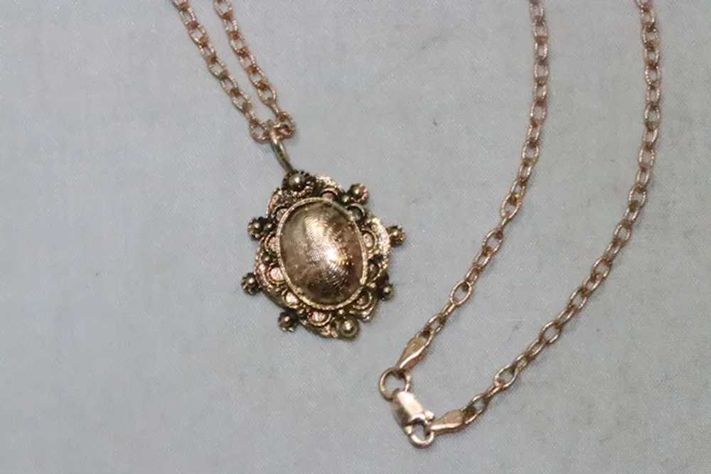 Antique Victorian 14K Yellow Gold Necklace - image 4