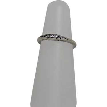 Classic Vintage Diamond Engagement Ring Size 5 3/4 - image 1