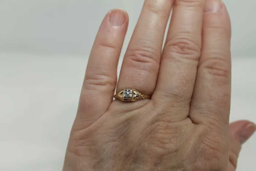 Vintage Diamond Ring/ Engagement - image 3