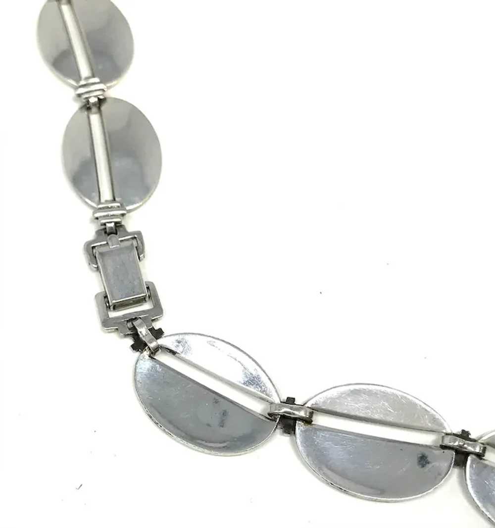 Sterling Silver Signed WRE Necklace - image 3
