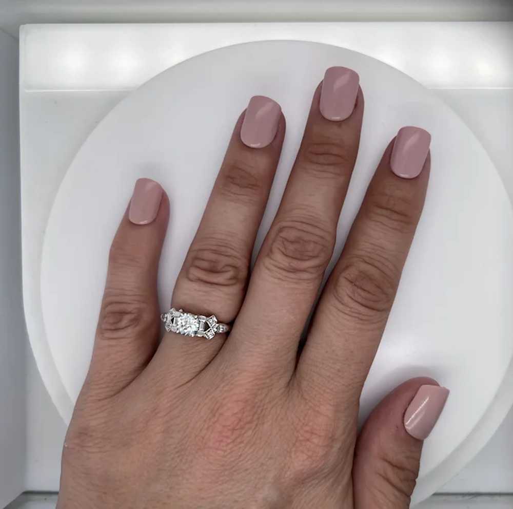 .77ct. Diamond Vintage Engagement - Fashion Ring … - image 6