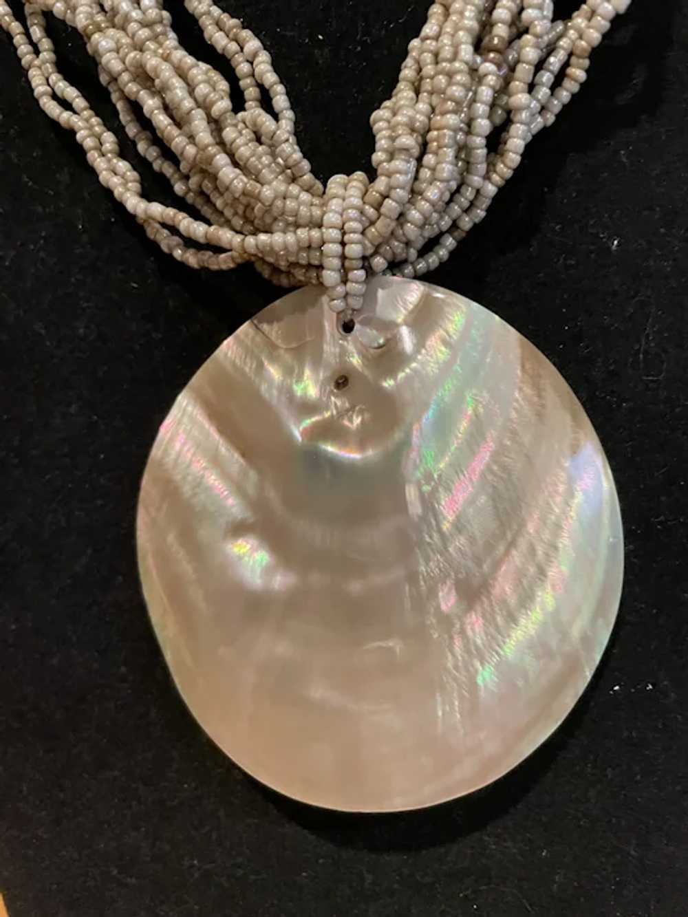 Hawaiian Shell and Bead Necklace - image 2