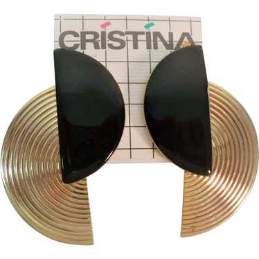 MCM Earrings by Cristina Pierced