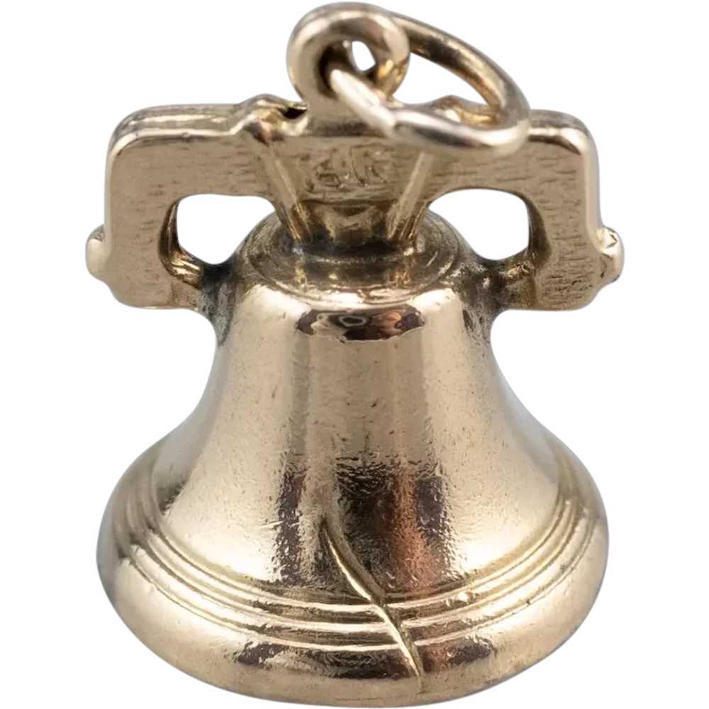 Historical Vintage Liberty Bell Charm - image 1