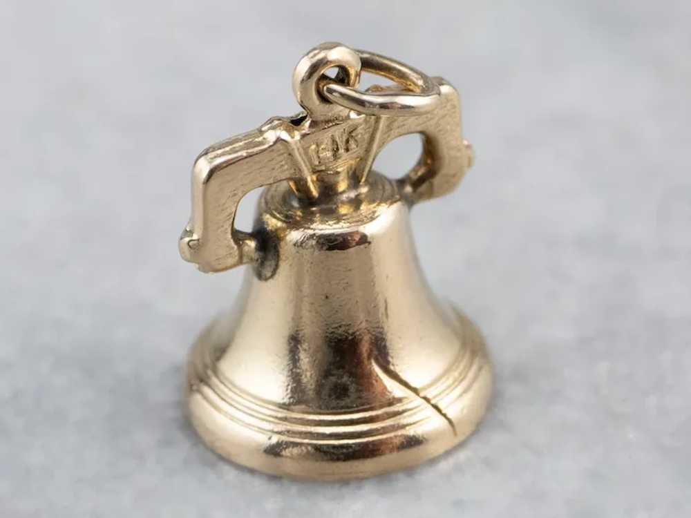 Historical Vintage Liberty Bell Charm - image 4