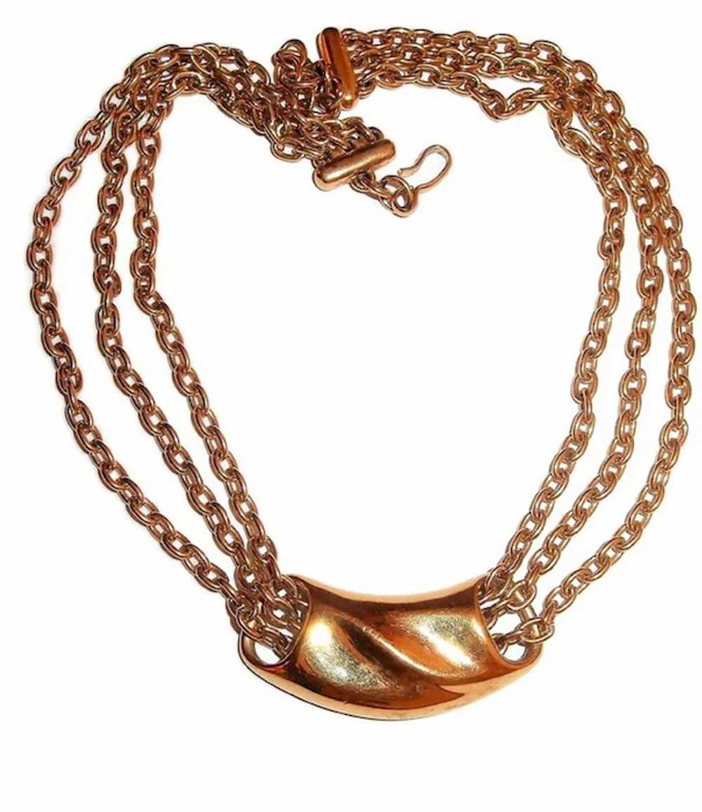 Buy Monet 24 Inch Vintage Decorative Gold Twisted 6mm Link Chain Necklace  Online in India - Etsy