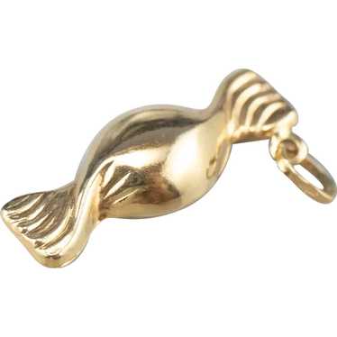 18K Gold Candy Charm - image 1