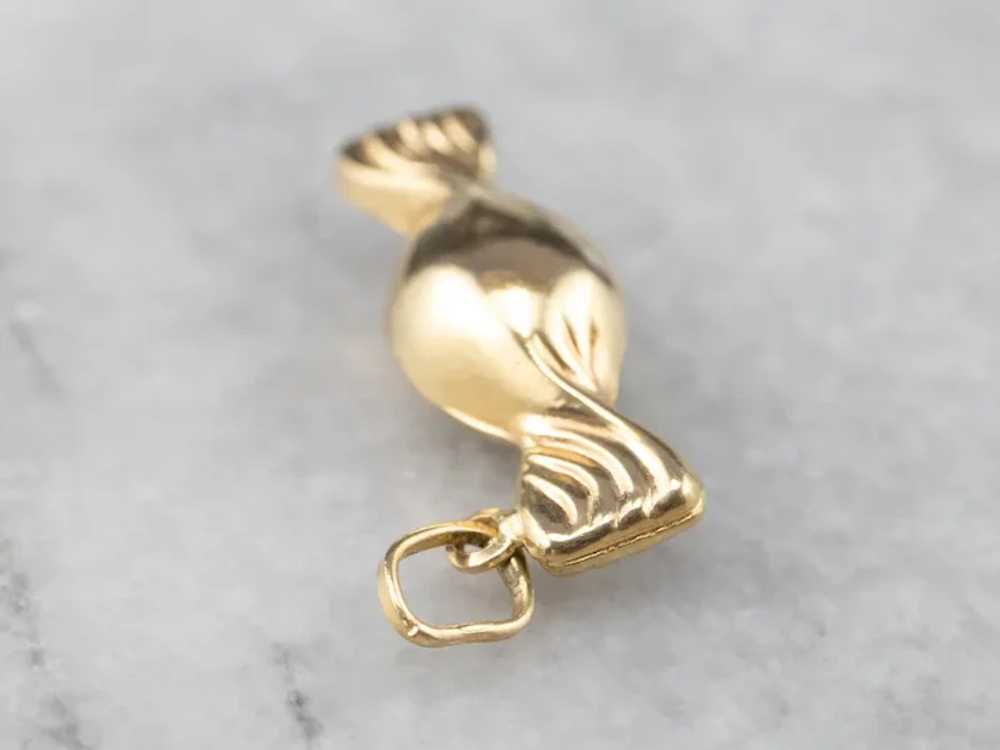 18K Gold Candy Charm - image 5