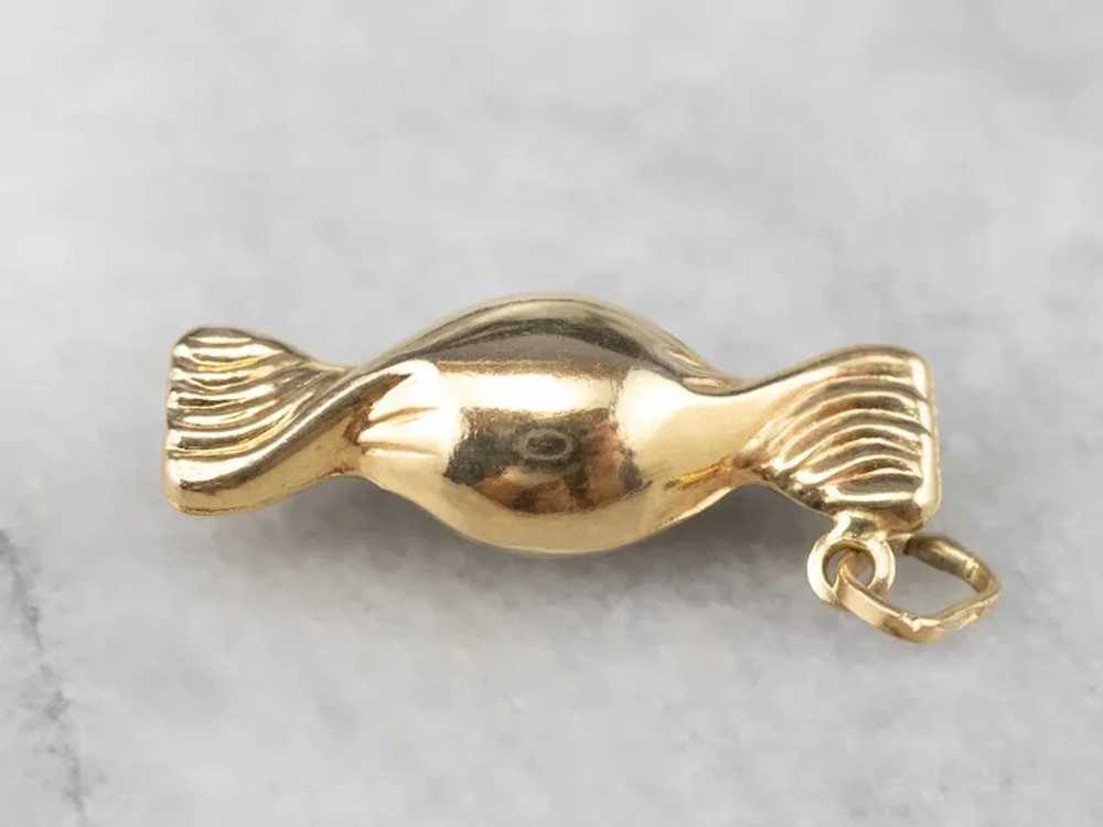 18K Gold Candy Charm - image 6