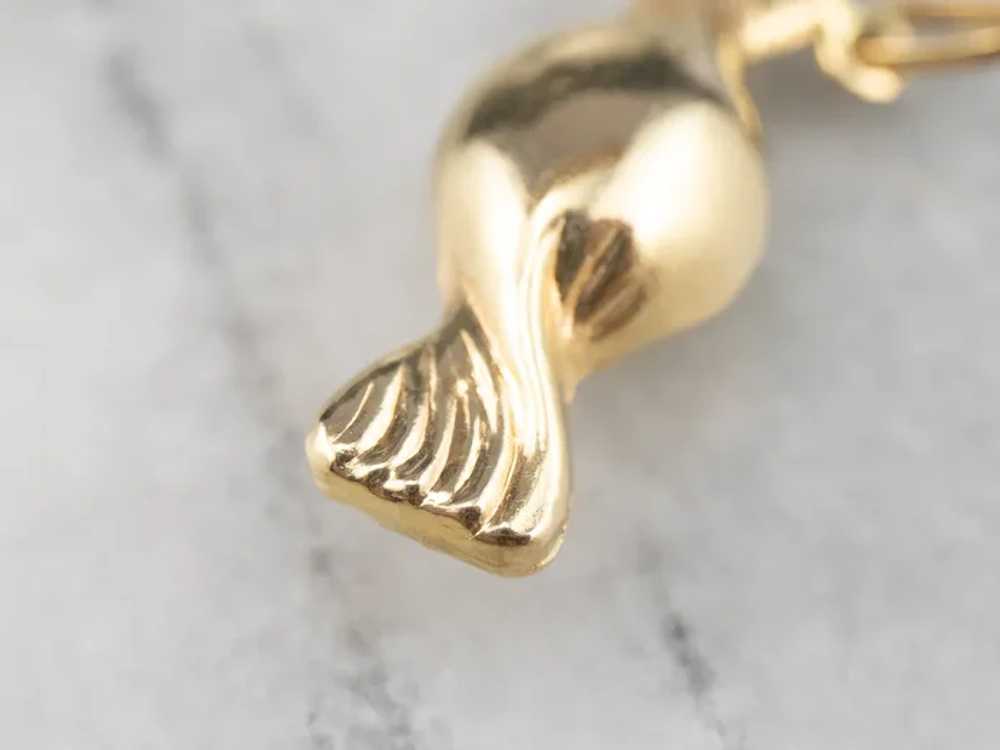18K Gold Candy Charm - image 7