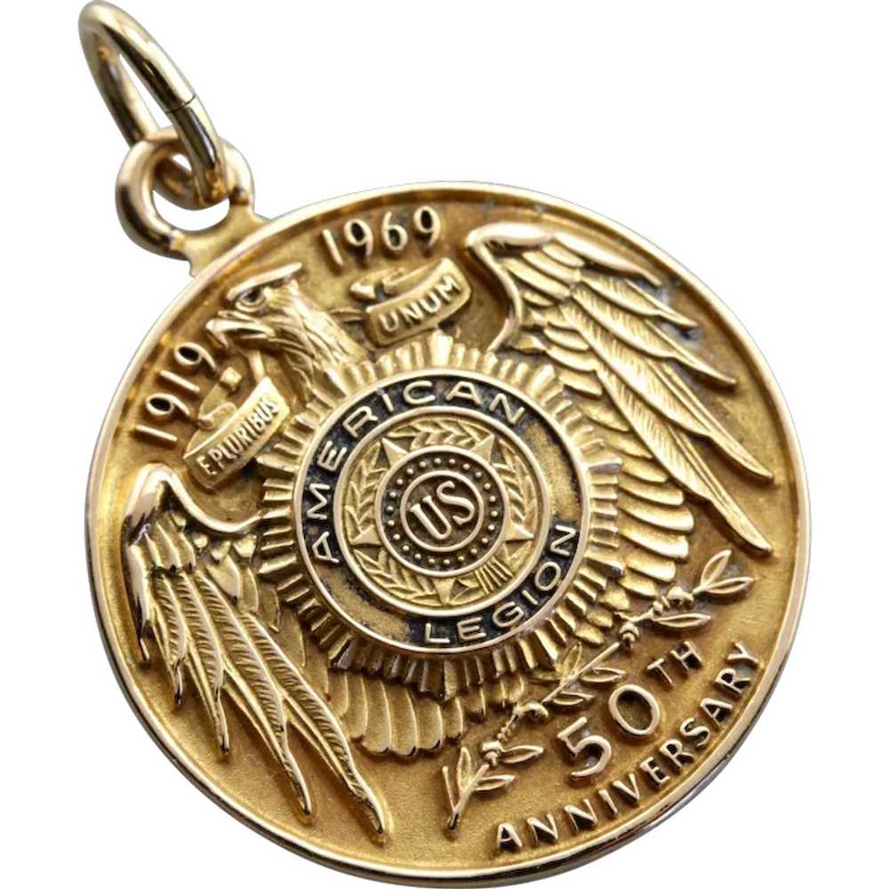 50th Anniversary American Legion Medallion, Circa… - image 1