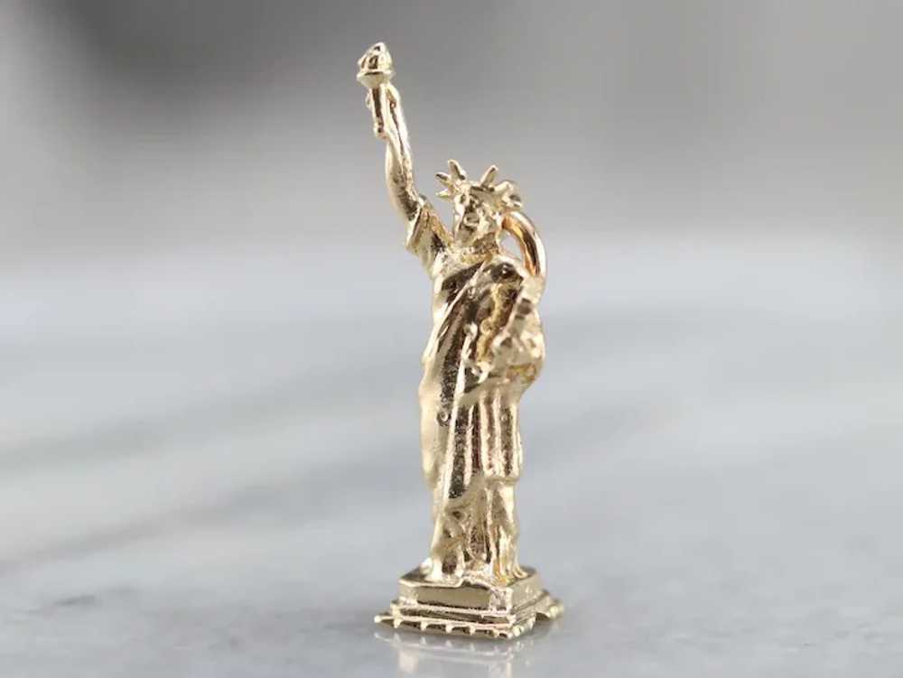 Our Lady Liberty, Statue of Liberty Charm or Pend… - image 2