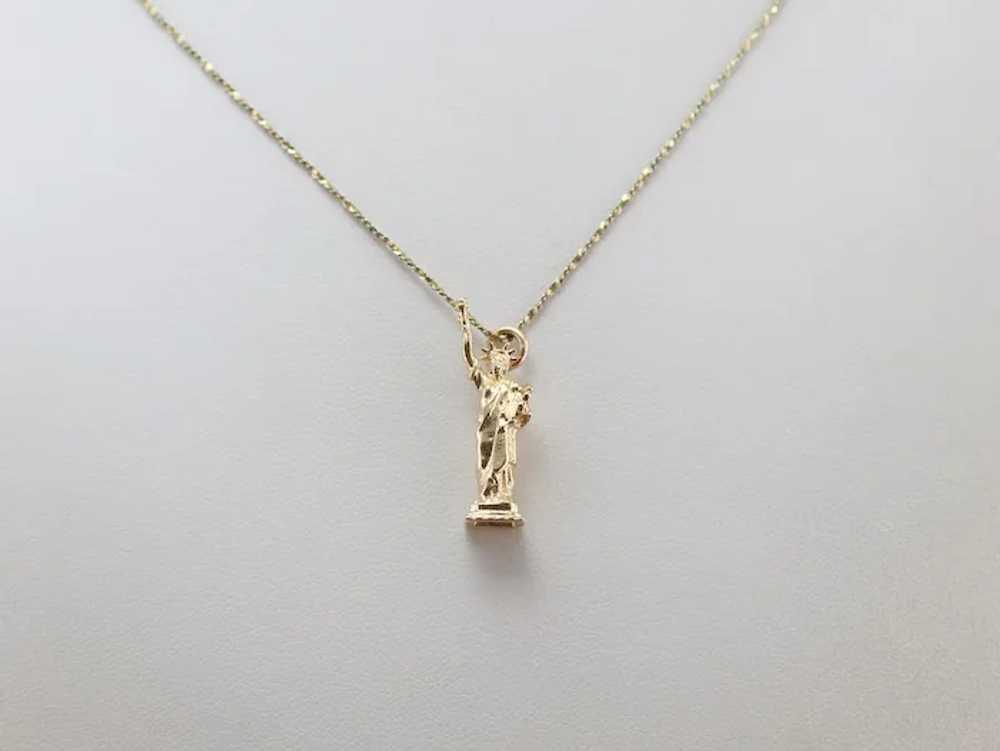 Our Lady Liberty, Statue of Liberty Charm or Pend… - image 7
