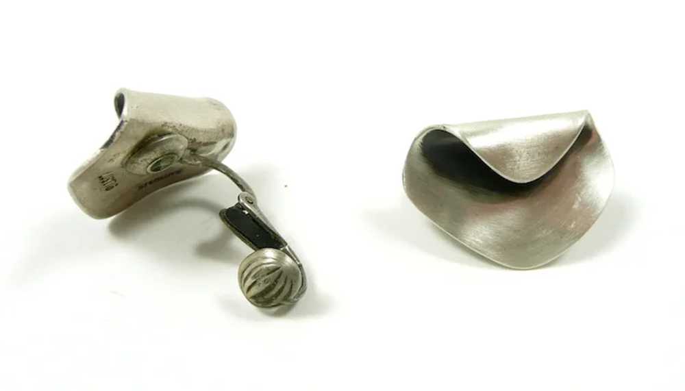 Nifty Nita Lustig Handwrought Mid-Century Earring… - image 6