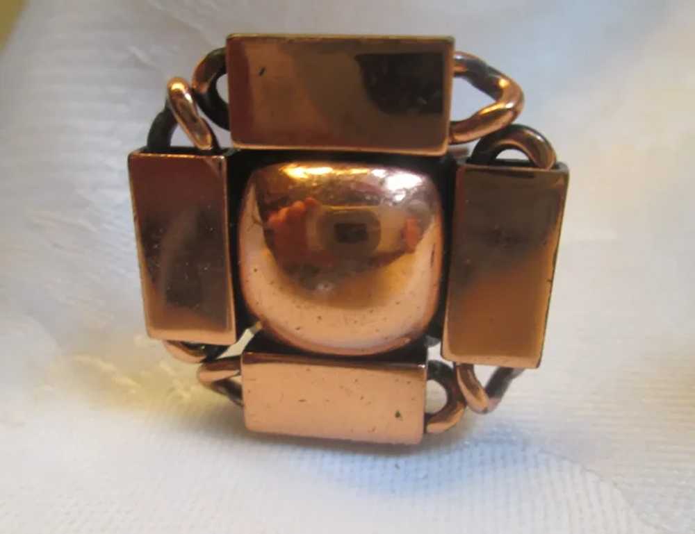 Renoir Copper Link and Orb Cufflinks - image 3