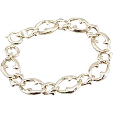 Substantial Decorative Link Bracelet