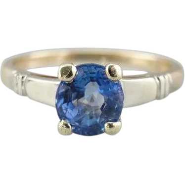 Upcycled Ceylon Sapphire Engagement Ring