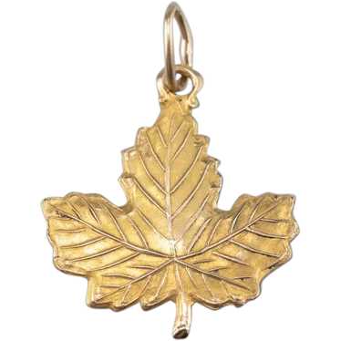 Maple Leaf Shawl Pin