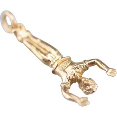 Vintage 9 Carat Gold Bungee Jumper Charm