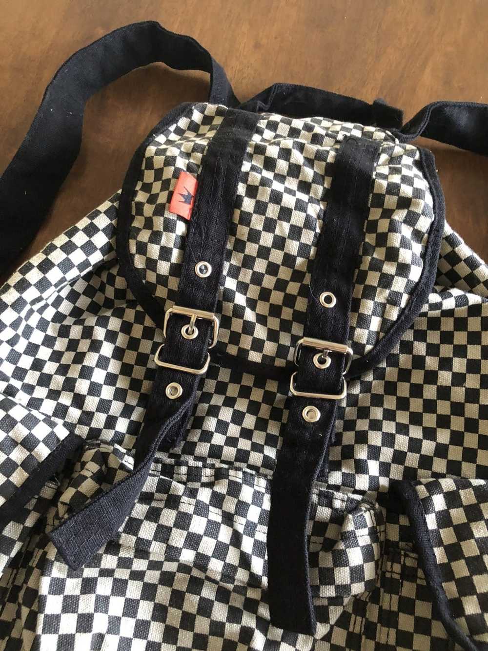 Japanese Brand Japanese Brand Backpack Checkered - image 3