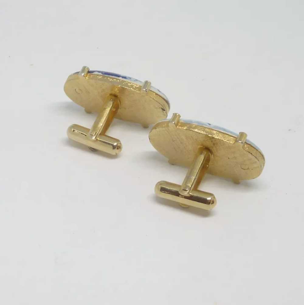 Anson Genuine Delft Cufflinks Cuff Links - image 2