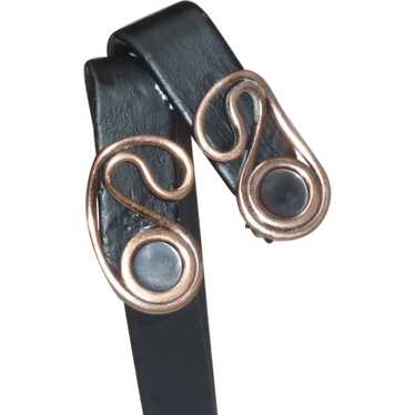 Renoir Copper Clip-On Earrings