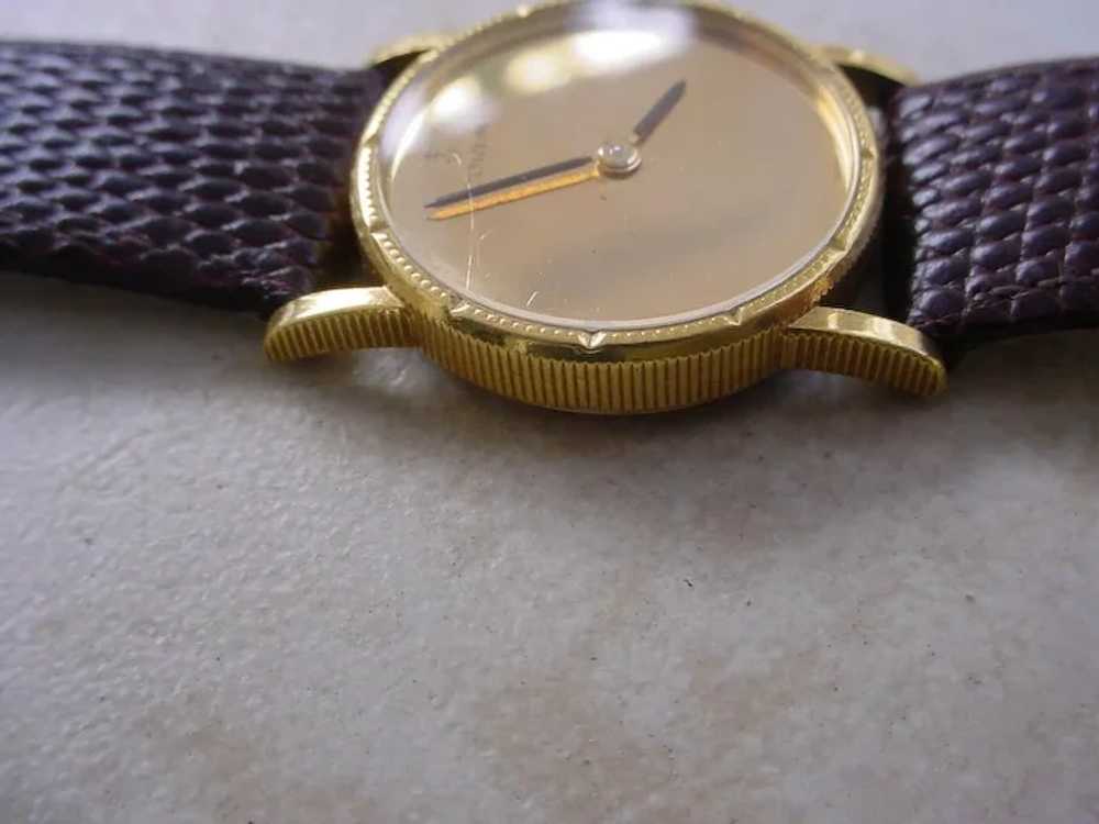 Corum 18K Gold Ladies Watch w/ High Grade Movement - image 6