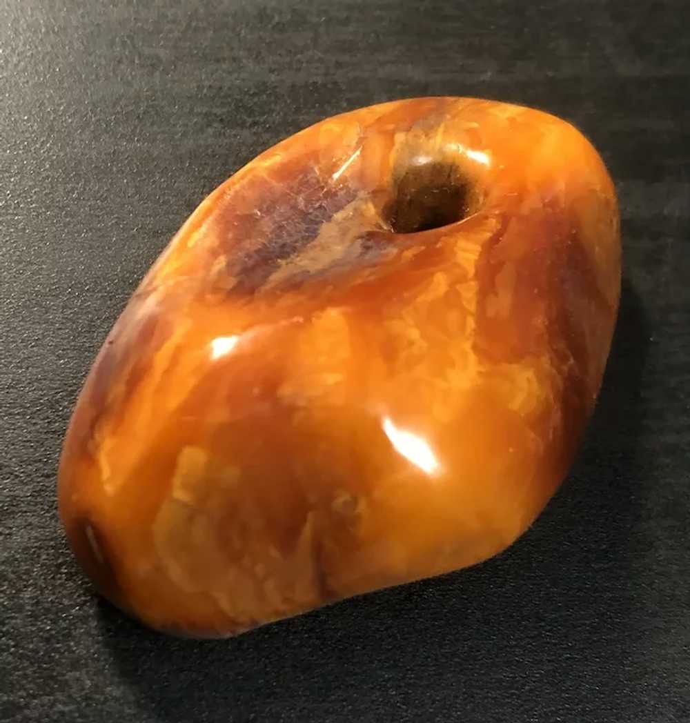 Gorgeous Vintage Natural Amber Pendant - image 2