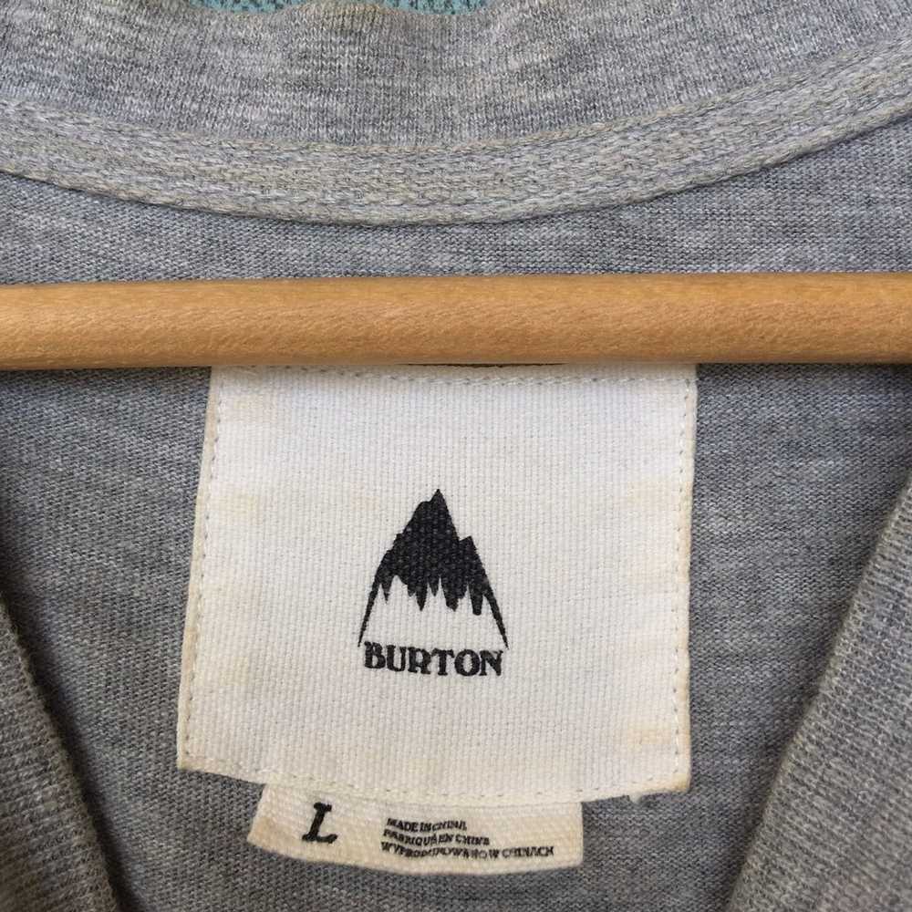 Burton × Japanese Brand × Vintage Burton Sweatshi… - image 6