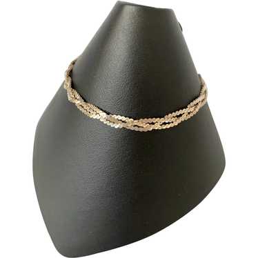 Sterling Braided Serpentine Bracelet