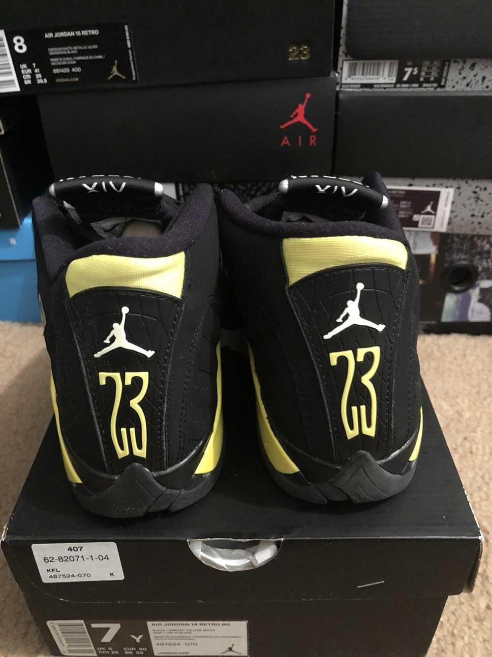 Jordan Brand Air Jordan 14 Retro BG Thunder - image 3