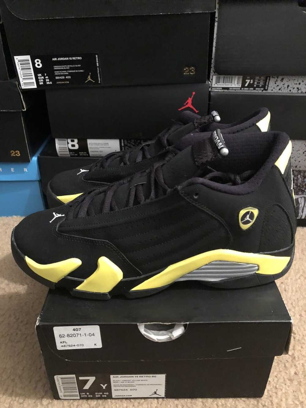 Jordan Brand Air Jordan 14 Retro BG Thunder - image 4