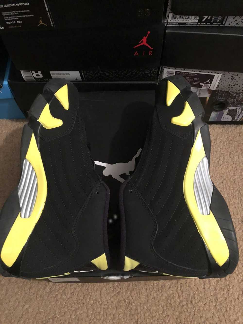 Jordan Brand Air Jordan 14 Retro BG Thunder - image 5