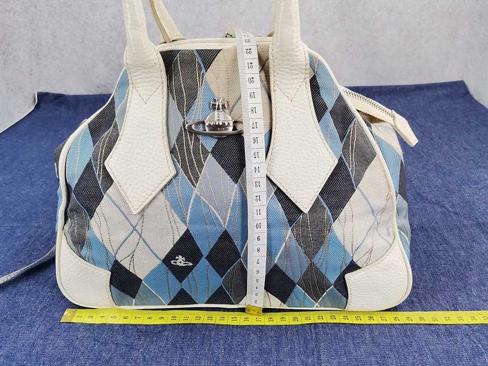 Vivienne Westwood checkered blue signature patter… - image 7
